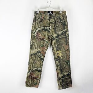 Mossy Oak Camo Pants Mens 32 x 32 Break Up Infinity Hunting Camouflage Cotton